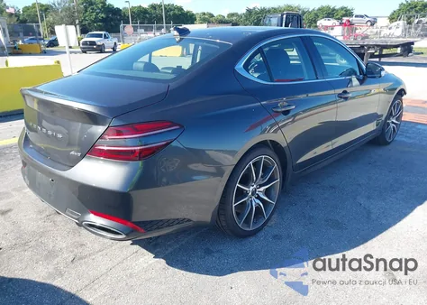 2025 Genesis G70 2.5T Awd из США, поврежденный, VIN KMTG34SC0SU149459